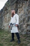 Tunique avec bordure "Halvor" Ècru XXL
