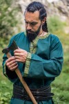 Tunika mit Bordüre "Halvor" Grün S