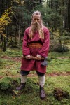 Tunica con bordo "Halvor" Rosso XXXL