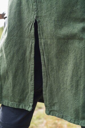 Short sleeve tunic with border "Richard" Green XL