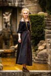 Strapped blouse "Prina" Black XXXL