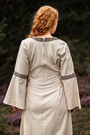 Medieval cotton dress "Angie" Natural XS