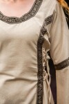 Medieval cotton dress "Angie" Natural XS