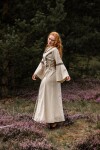 Medieval cotton dress "Angie" Natural XS