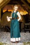 Medieval peasant dress "Arlette" green XXXL