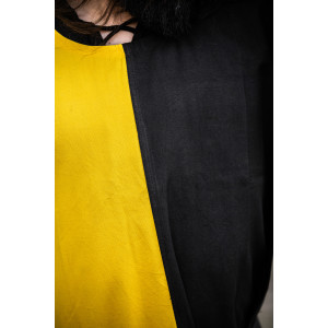 Two-tone tunic "FRederick" Black/Yellow