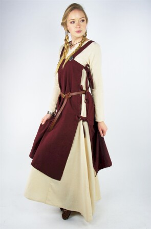 Überkleid "Hildegard" Rot XXL