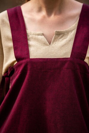 Überkleid "Hildegard" Rot S/M