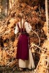 Überkleid "Hildegard" Rot S/M