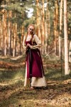 Überkleid "Hildegard" Rot S/M