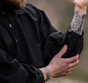 Medieval shirt "Ferdinand" Black XXL