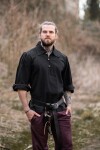 Medieval shirt "Ferdinand" Black XXL