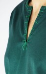 Túnica vikinga con bordado "Erwin" Verde XXXL