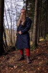 Woll-Klappenrock "Balder" Schwarz XXXL