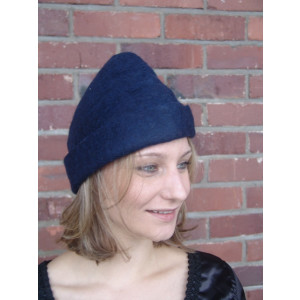 Sombrero de fieltro rústico "Falko" Azul