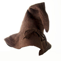 Cappello di lana mago "Merlin" Marrone