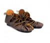 003 Bundschuhe aus Nubukleder- Braun 42