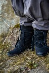 Haithabu-Stiefel aus Wildleder "Magne" Schwarz 40