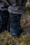 Haithabu-Stiefel aus Wildleder "Magne" Schwarz 37