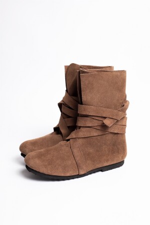 Haithabu-Stiefel aus Wildleder "Magne" Braun 36