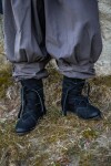 Haithabu-Stiefel aus Wildleder "Magne" Schwarz 47