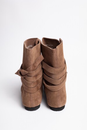 Suede Haithabu Boots "Magne" Brown 41