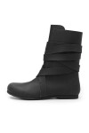 Haithabu Stiefel aus Nubukleder "Floki" Schwarz 36