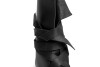 Haithabu Bottes en cuir nubuck "Floki" Noir 42