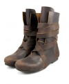 Haithabu Stiefel aus Nubukleder "Floki" Braun 47