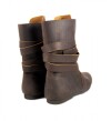 Haithabu Stiefel aus Nubukleder "Floki" Braun 47