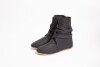 Bottes Haithabu avec semelle en cuir "Sjur" Noir 40