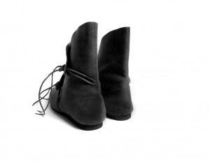 Wikingerstiefel "Joar" Schwarz 42