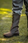 Hohe Wikingerstiefel "Rasmus" Braun 42