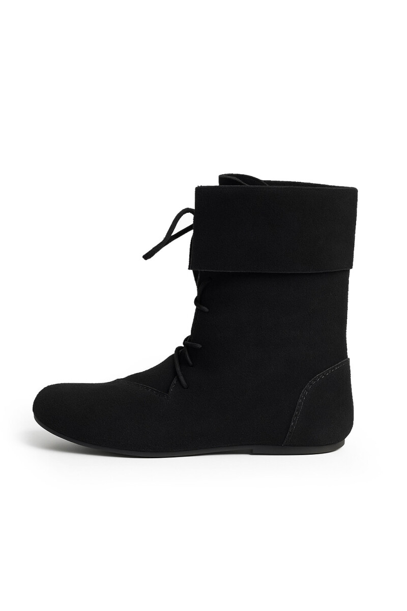074 Mittelalter-Stiefel "Aurin" mit Stulpe - Schwa