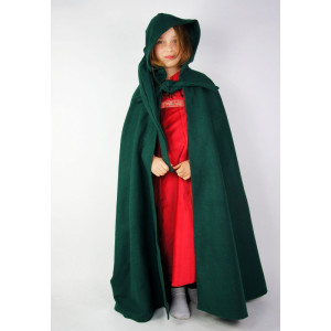 16009 cape for children long hood Black