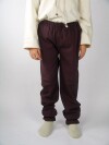 Baumwoll-Kinderhose Braun XXXS