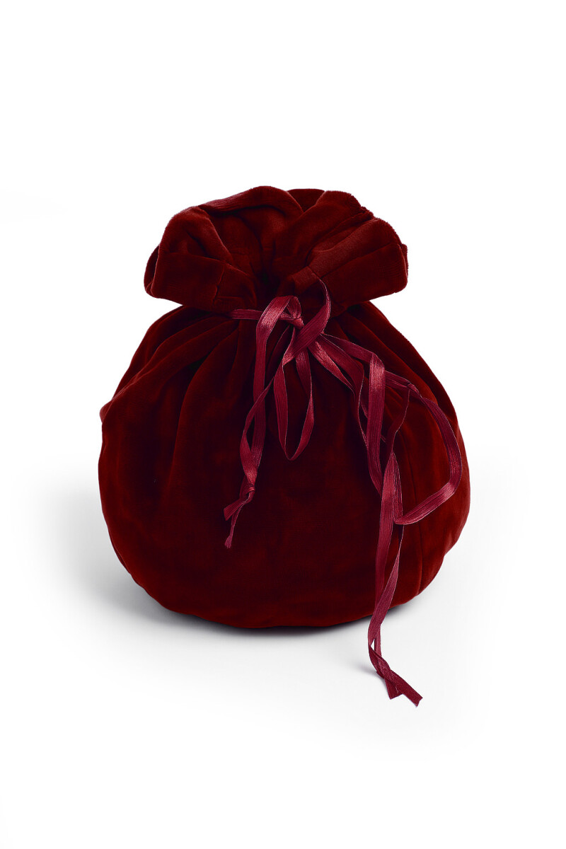 Samtbeutel "Violante" Rot