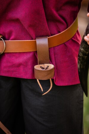 HH Hornhalter aus Leder