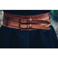 Robust Viking belt "Sif" Cognac brown 140 cm
