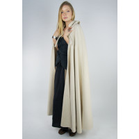 Classic medieval cape "Elinor" Natural