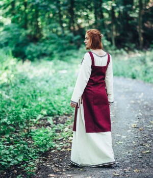 Viking overdress wool "Aila" Red S/M