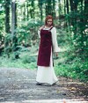 Viking overdress in wool "Aila" Red XXL/XXXL
