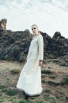 Wikingerkleid "Brigida"- Natur XS