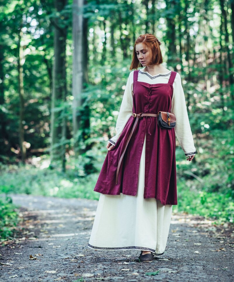 Vikingo vestido de "Inca" Rojo XXL/XXXL