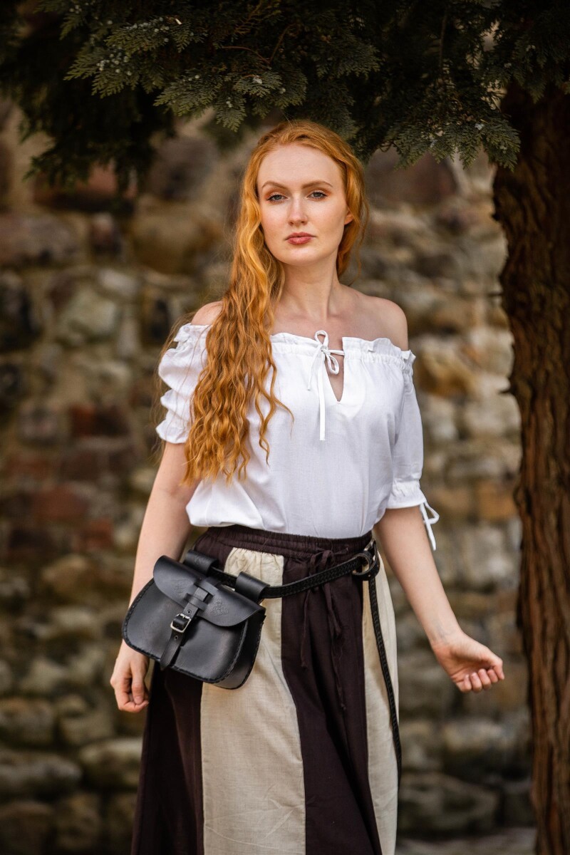 Blouse médiévale à manches courtes &quo