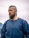 Tunica lunga vichinga "Lennart" - Blu scuro S