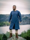 Tunica lunga vichinga "Lennart" - Blu scuro S