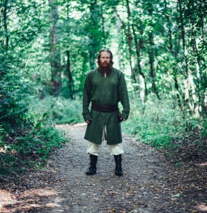 Wikinger Longtunika "Lennart"- Grün XL