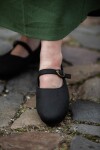 Medieval ladies shoes "Rieke" Black 38