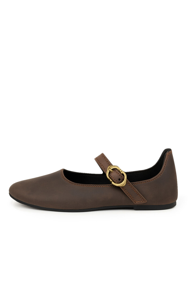 Mittelalter-Damenschuhe "Rieke" Braun 36